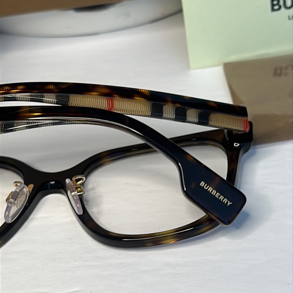 BURBERRY BE2347 EVELYN square Oversized Eyeglasses - Picture 13 of 14